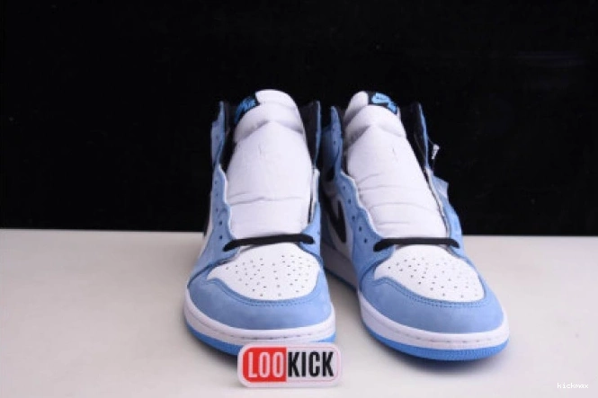 Rep 1 BLUE AIR 555088-134 BLACK RETRO HIGH UNIVERSITY JORDAN WHITE 0813